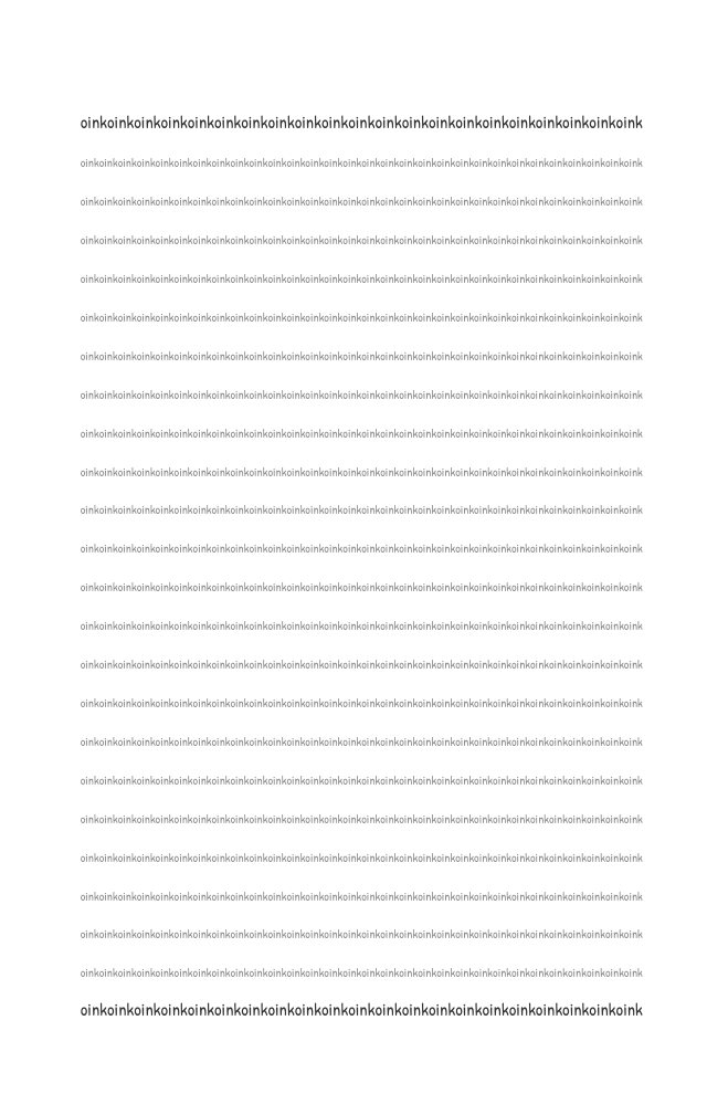 OINK notebook inside: A lined page: every line says oink