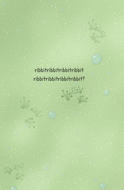 Back cover of RIBBIT